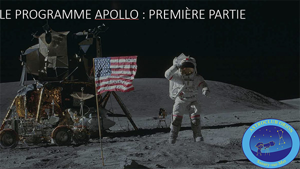 Les nouvelles du ciel et le programme Apollo (1ère partie)