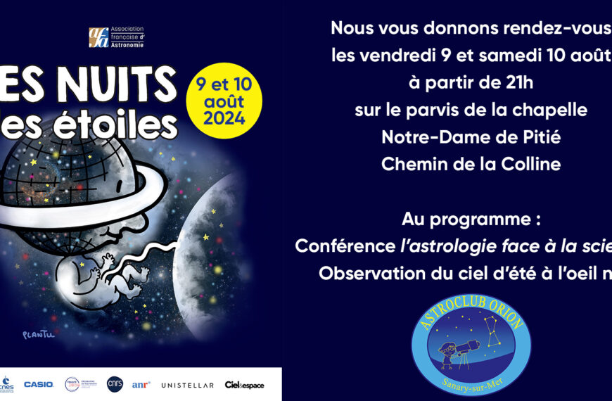 Les Nuits des Étoiles 2024