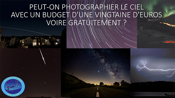 Les nouvelles du ciel et l’astrophotographie au smartphone